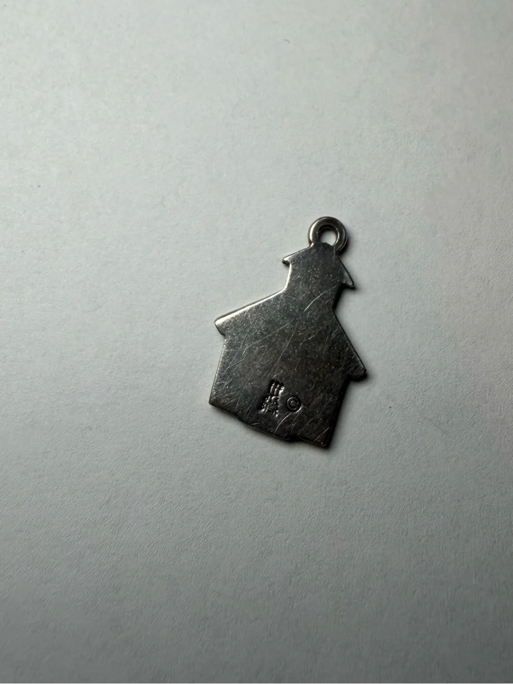 James Avery Silver School House Charm Bracelet Pendant